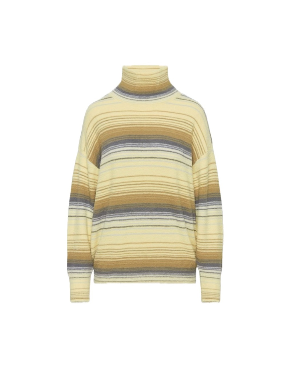 Aritzia Wilfred Free Hush Knit Turtleneck - Butter Ylw/Taupe Beige, Size L